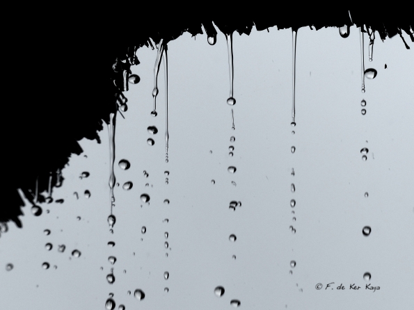 It's raining over me